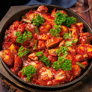 Сковородки - Жареха мясная с картофелем